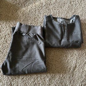 Figs Graphite Cayo Top & Castelar Pants